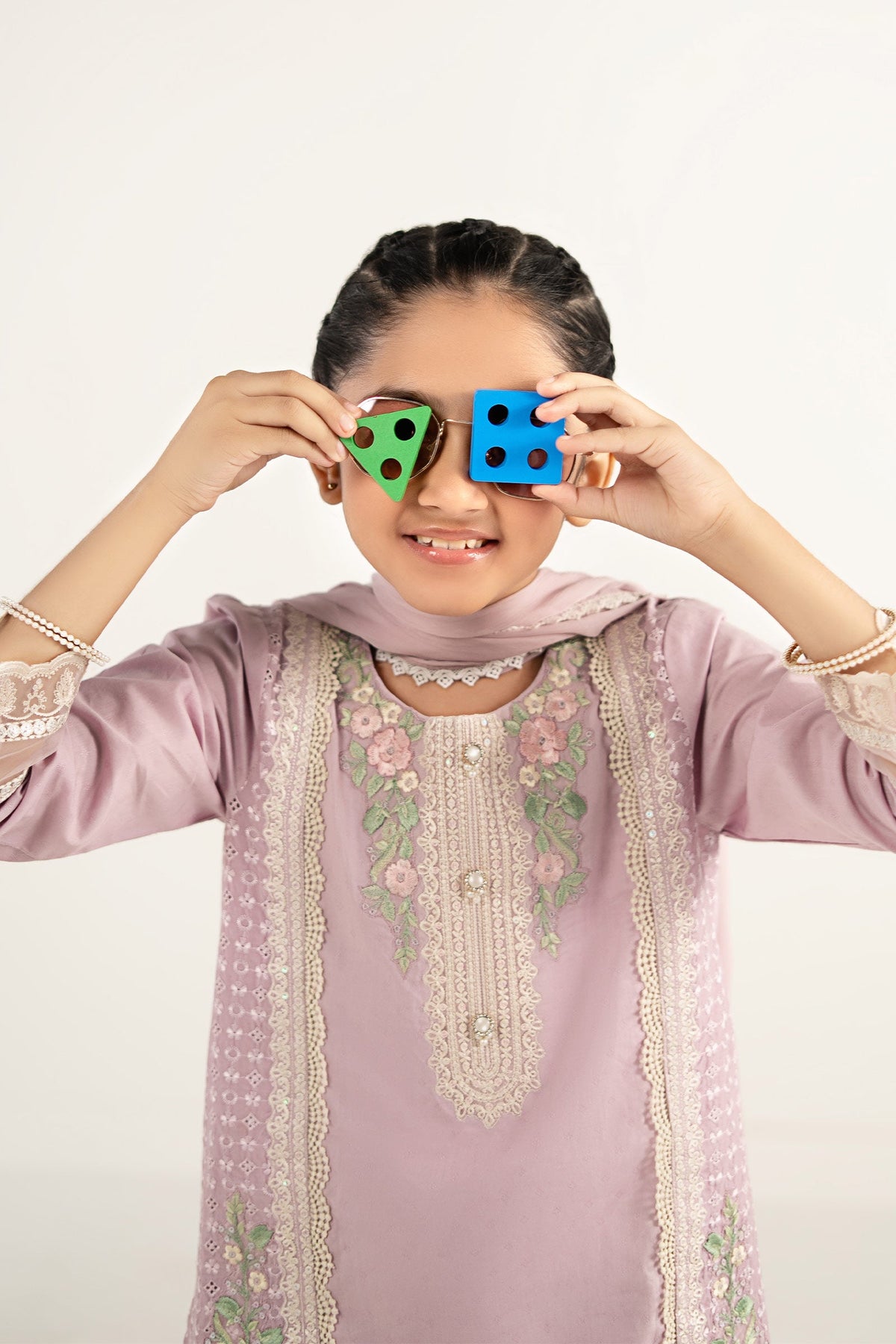 kids-clothes-mkd-ef26-24-purple by Maria B Kids - Designer Dress  - Type : KidsClothes - Available at Libayah - 100% Original 