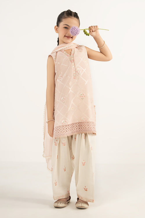 kids-clothes-mkd-ef26-27-pink by Maria B Kids - Designer Dress  - Type : KidsClothes - Available at Libayah - 100% Original 