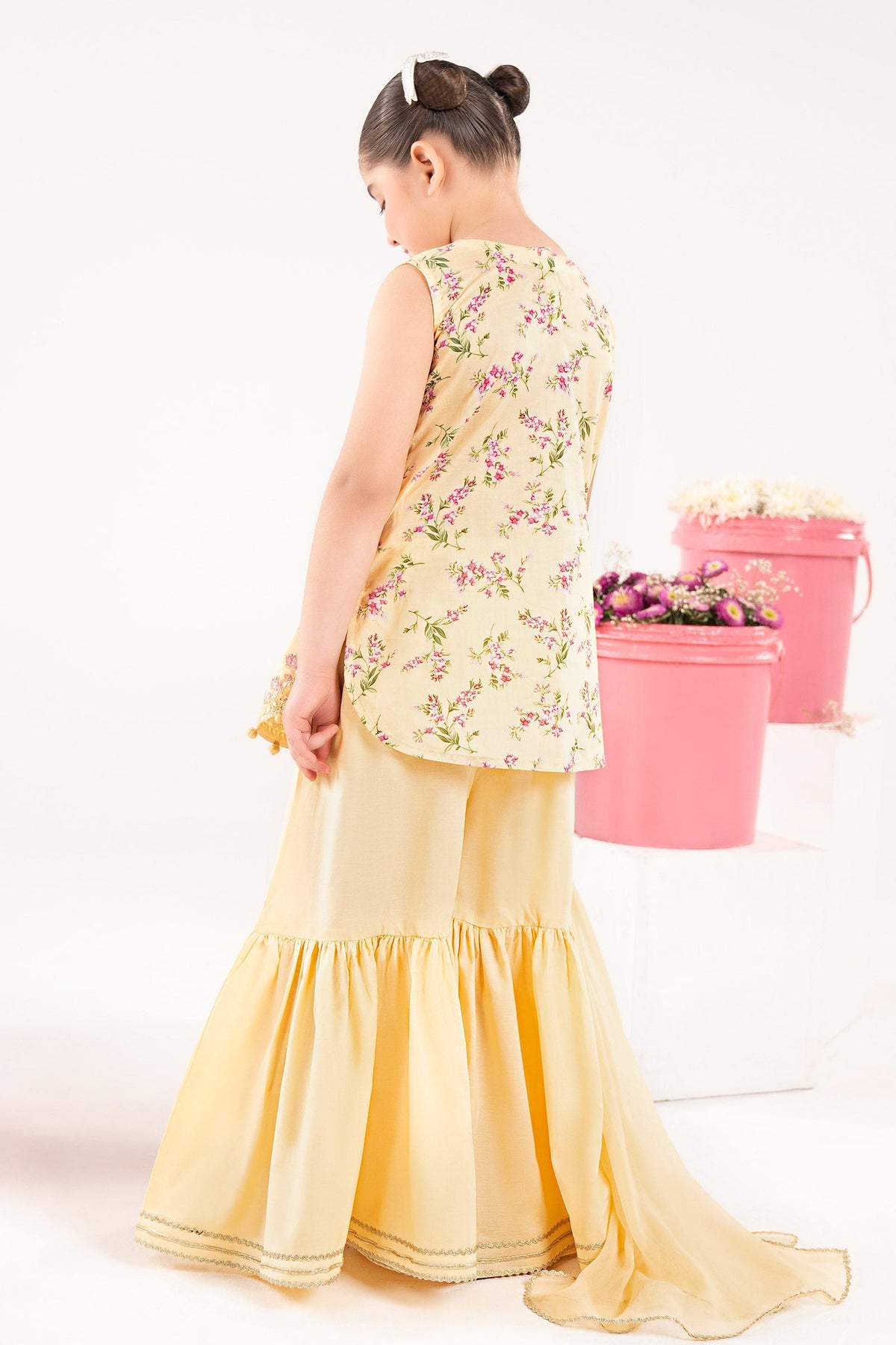 kids-clothes-mkd-ef26-28-yellow by Maria B Kids - Designer Dress  - Type : KidsClothes - Available at Libayah - 100% Original 