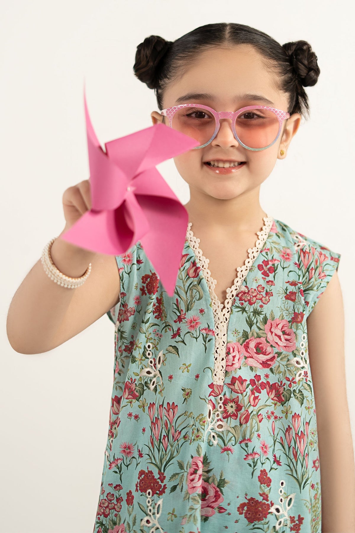 kids-clothes-mkd-ef26-39-blue by Maria B Kids - Designer Dress  - Type : KidsClothes - Available at Libayah - 100% Original 