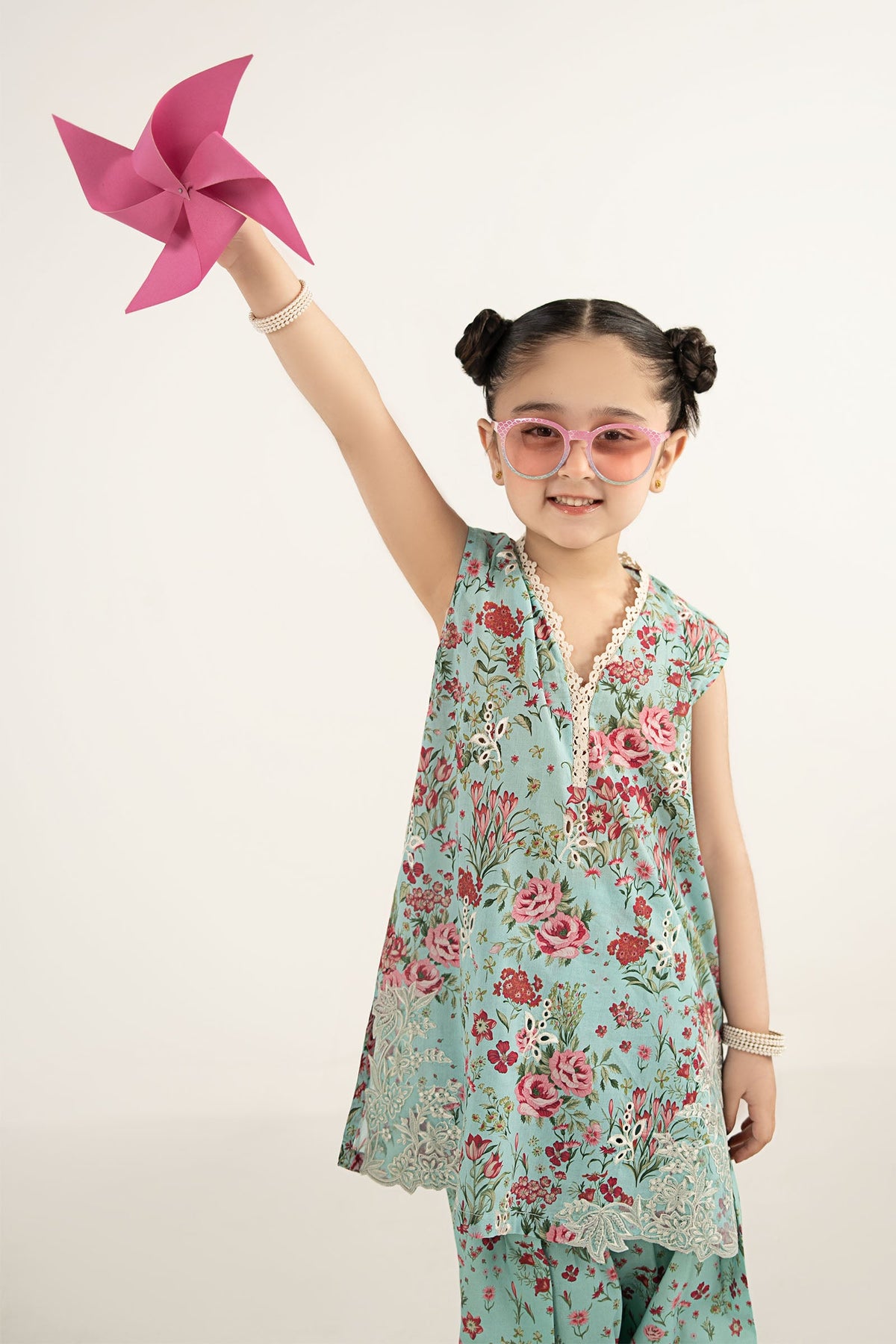 kids-clothes-mkd-ef26-39-blue by Maria B Kids - Designer Dress  - Type : KidsClothes - Available at Libayah - 100% Original 
