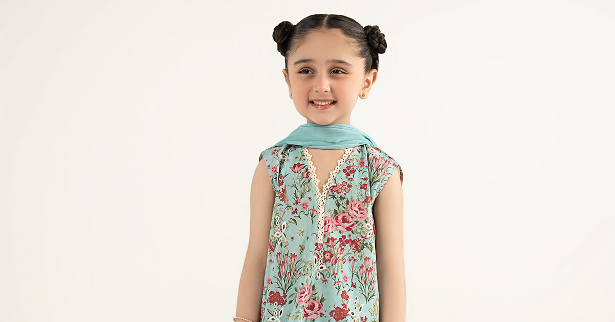 kids-clothes-mkd-ef26-39-blue by Maria B Kids - Designer Dress  - Type : KidsClothes - Available at Libayah - 100% Original 