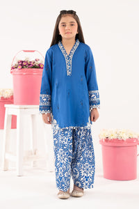 kids-clothes-mkd-ef26-45-blue by Maria B Kids - Designer Dress  - Type : KidsClothes - Available at Libayah - 100% Original 