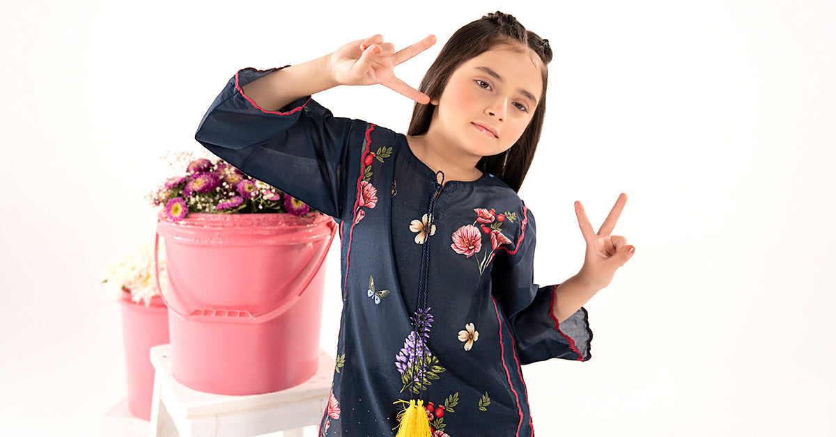 kids-clothes-mkd-ef26-47-blue by Maria B Kids - Designer Dress  - Type : KidsClothes - Available at Libayah - 100% Original 