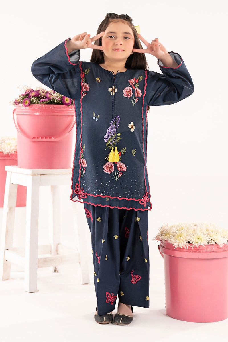 kids-clothes-mkd-ef26-47-blue by Maria B Kids - Designer Dress  - Type : KidsClothes - Available at Libayah - 100% Original 