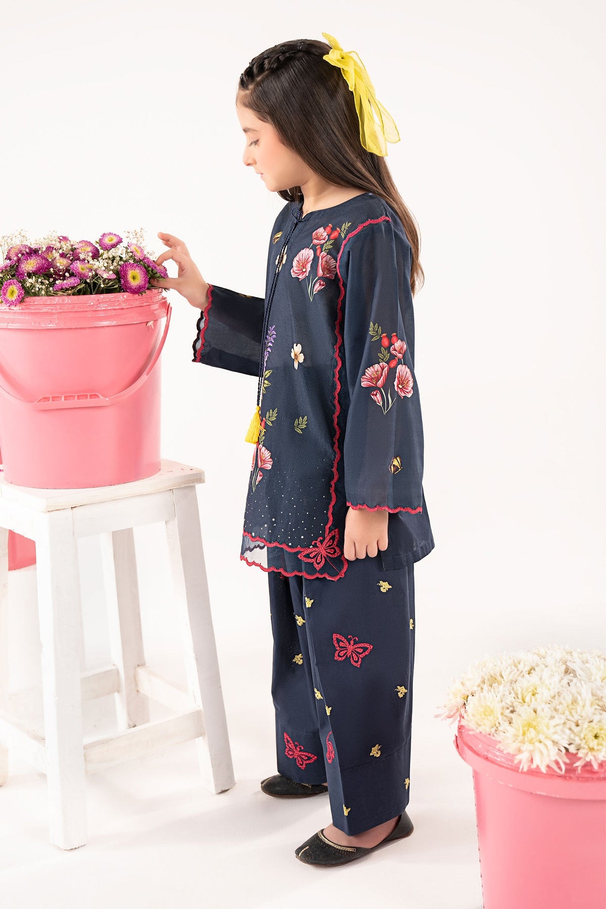 kids-clothes-mkd-ef26-47-blue by Maria B Kids - Designer Dress  - Type : KidsClothes - Available at Libayah - 100% Original 