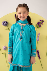 kids-clothes-mkd-ef26-48-blue by Maria B Kids - Designer Dress  - Type : KidsClothes - Available at Libayah - 100% Original 