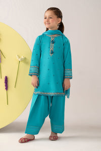 kids-clothes-mkd-ef26-48-blue by Maria B Kids - Designer Dress  - Type : KidsClothes - Available at Libayah - 100% Original 