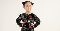 kids-clothes-mkd-ef26-50-black by Maria B Kids - Designer Dress  - Type : KidsClothes - Available at Libayah - 100% Original 