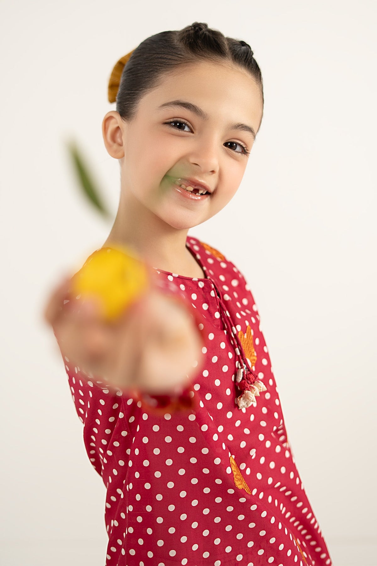 kids-clothes-mkd-ef26-50-red by Maria B Kids - Designer Dress  - Type : KidsClothes - Available at Libayah - 100% Original 