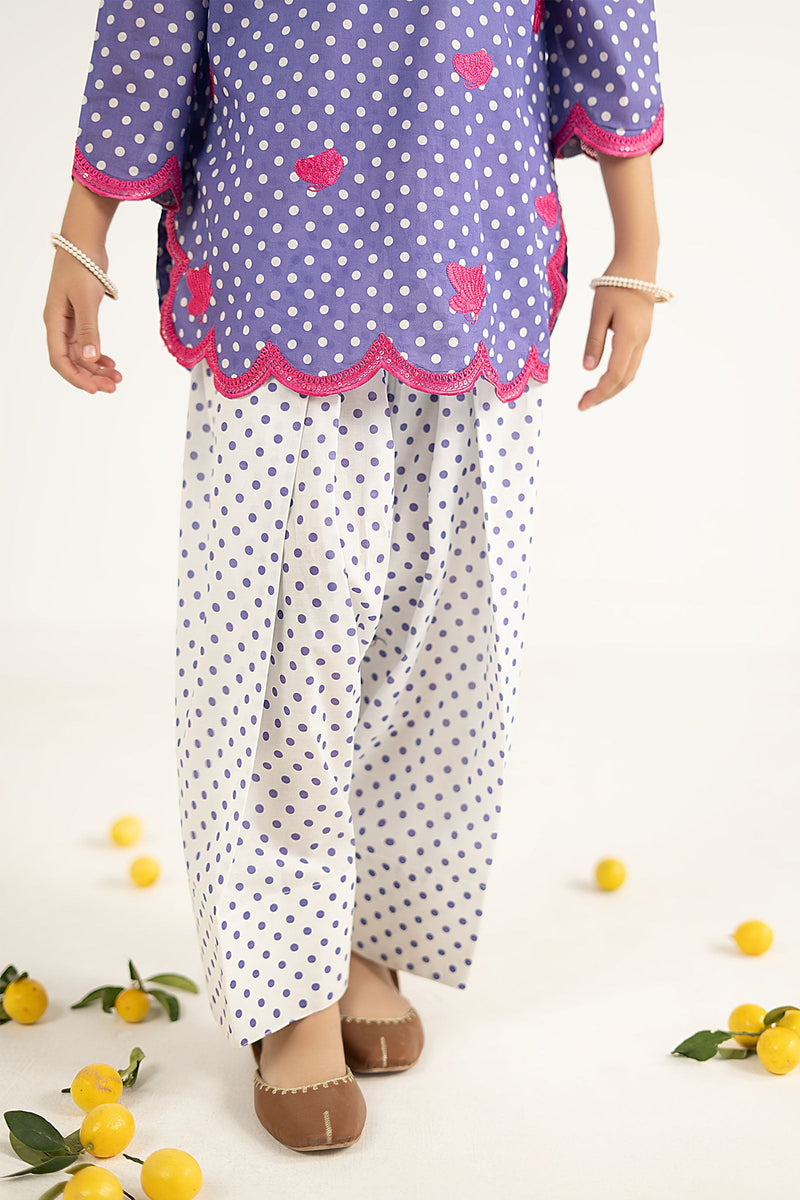 kids-clothes-mkd-ef26-50-blue by Maria B Kids - Designer Dress  - Type : KidsClothes - Available at Libayah - 100% Original 