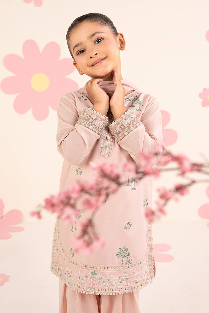 kids-clothes-mkd-ea26-08-pink by Maria B Kids - Designer Dress  - Type : KidsClothes - Available at Libayah - 100% Original 
