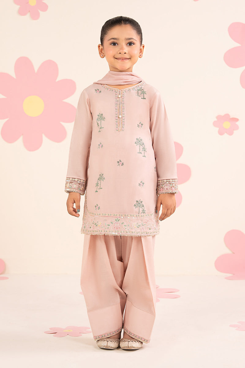 kids-clothes-mkd-ea26-08-pink by Maria B Kids - Designer Dress  - Type : KidsClothes - Available at Libayah - 100% Original 