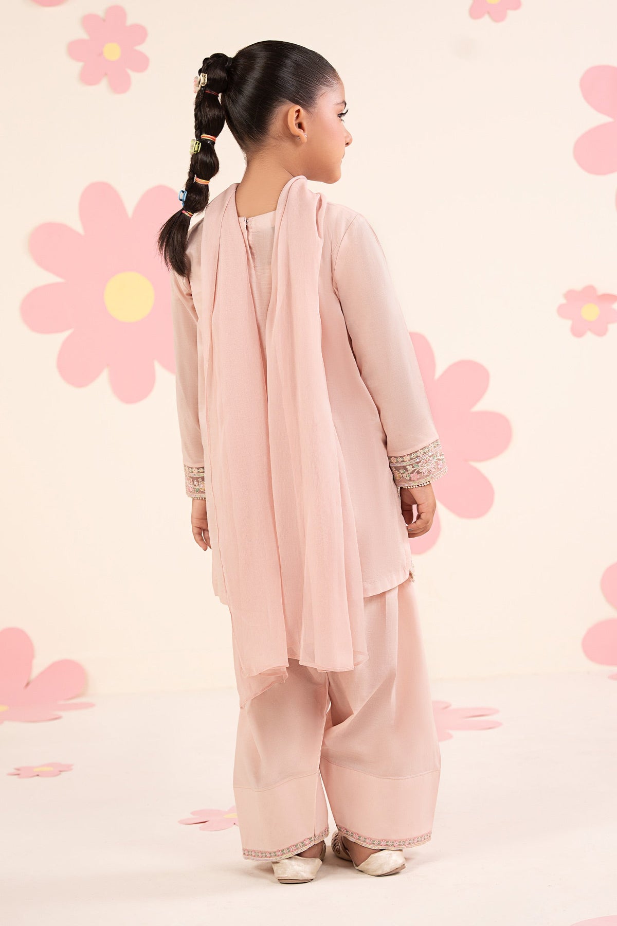 kids-clothes-mkd-ea26-08-pink by Maria B Kids - Designer Dress  - Type : KidsClothes - Available at Libayah - 100% Original 
