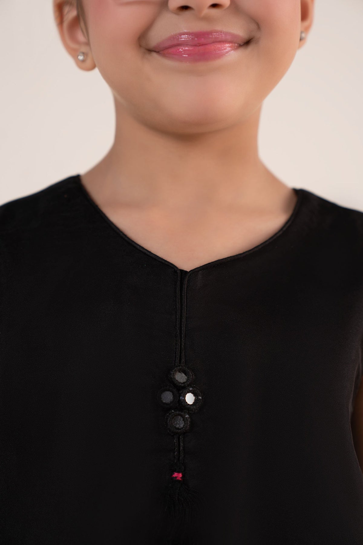 kids-clothes-mks-ea26-04-black by Maria B Kids - Designer Dress  - Type : KidsClothes - Available at Libayah - 100% Original 