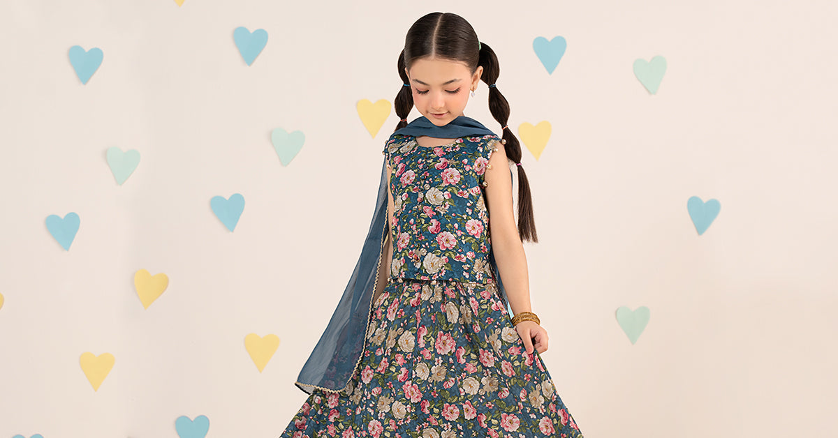 kids-clothes-mks-ea26-07-blue by Maria B Kids - Designer Dress  - Type : KidsClothes - Available at Libayah - 100% Original 