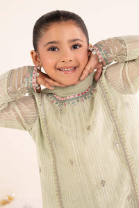 kids-clothes-mks-ea26-16-mint-green by Maria B Kids - Designer Dress  - Type : KidsClothes - Available at Libayah - 100% Original 