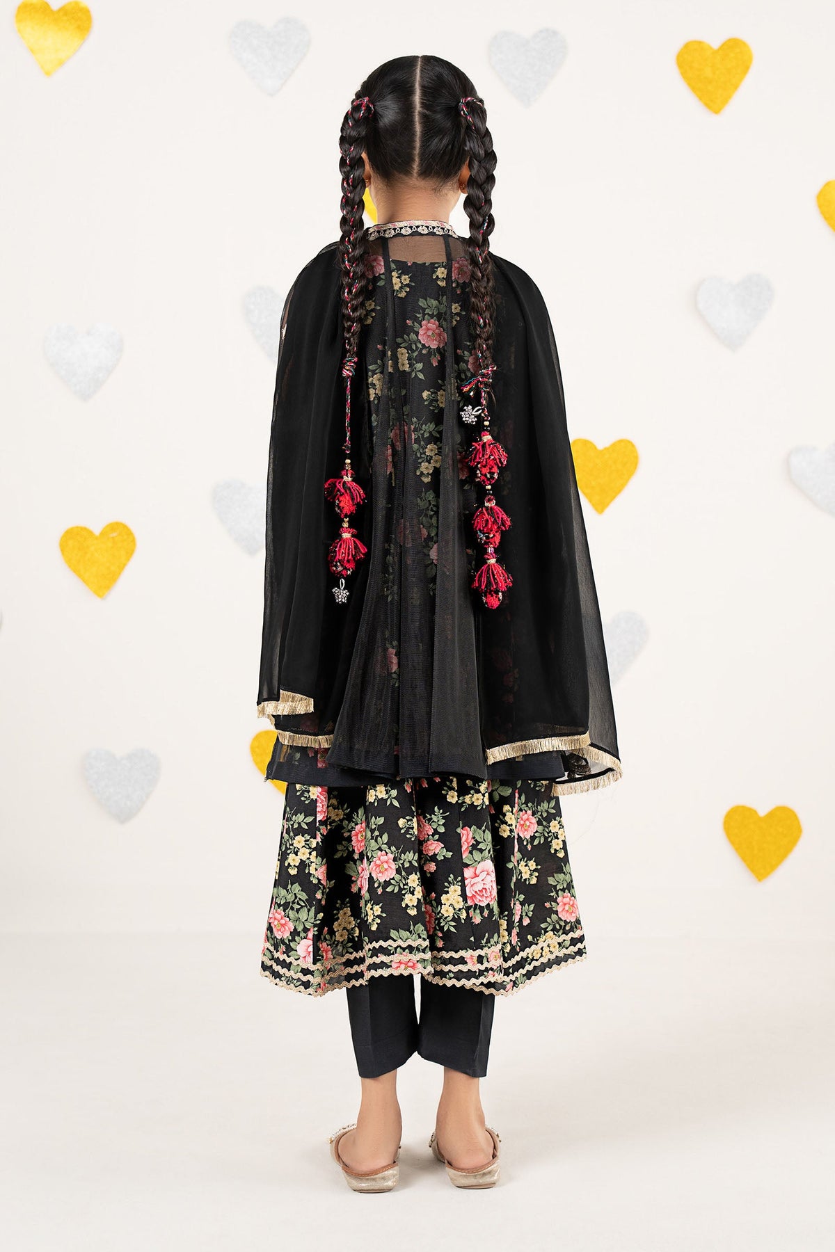 kids-clothes-mks-ea26-18-black by Maria B Kids - Designer Dress  - Type : KidsClothes - Available at Libayah - 100% Original 