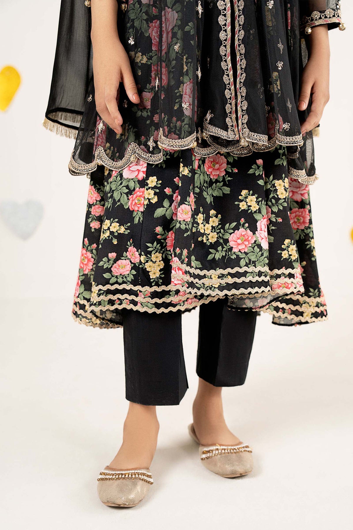 kids-clothes-mks-ea26-18-black by Maria B Kids - Designer Dress  - Type : KidsClothes - Available at Libayah - 100% Original 