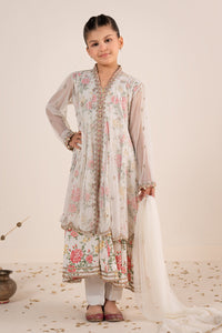 kids-clothes-mks-ea26-18-off-white by Maria B Kids - Designer Dress  - Type : KidsClothes - Available at Libayah - 100% Original 