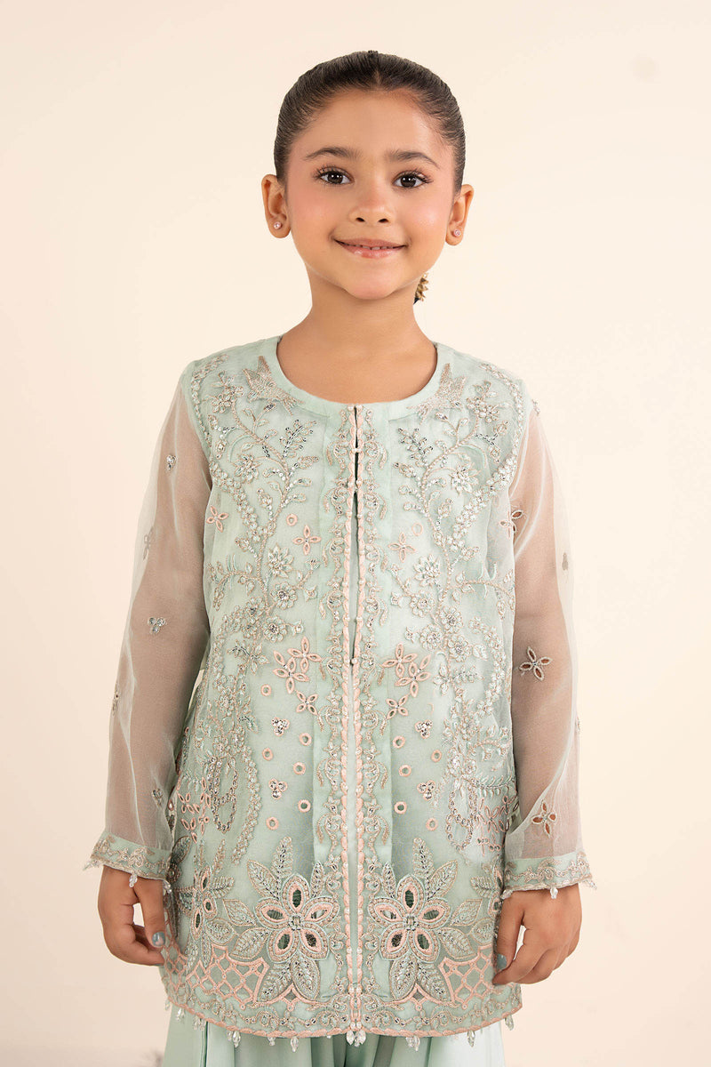 kids-clothes-mks-ea26-20-light-blue by Maria B Kids - Designer Dress  - Type : KidsClothes - Available at Libayah - 100% Original 