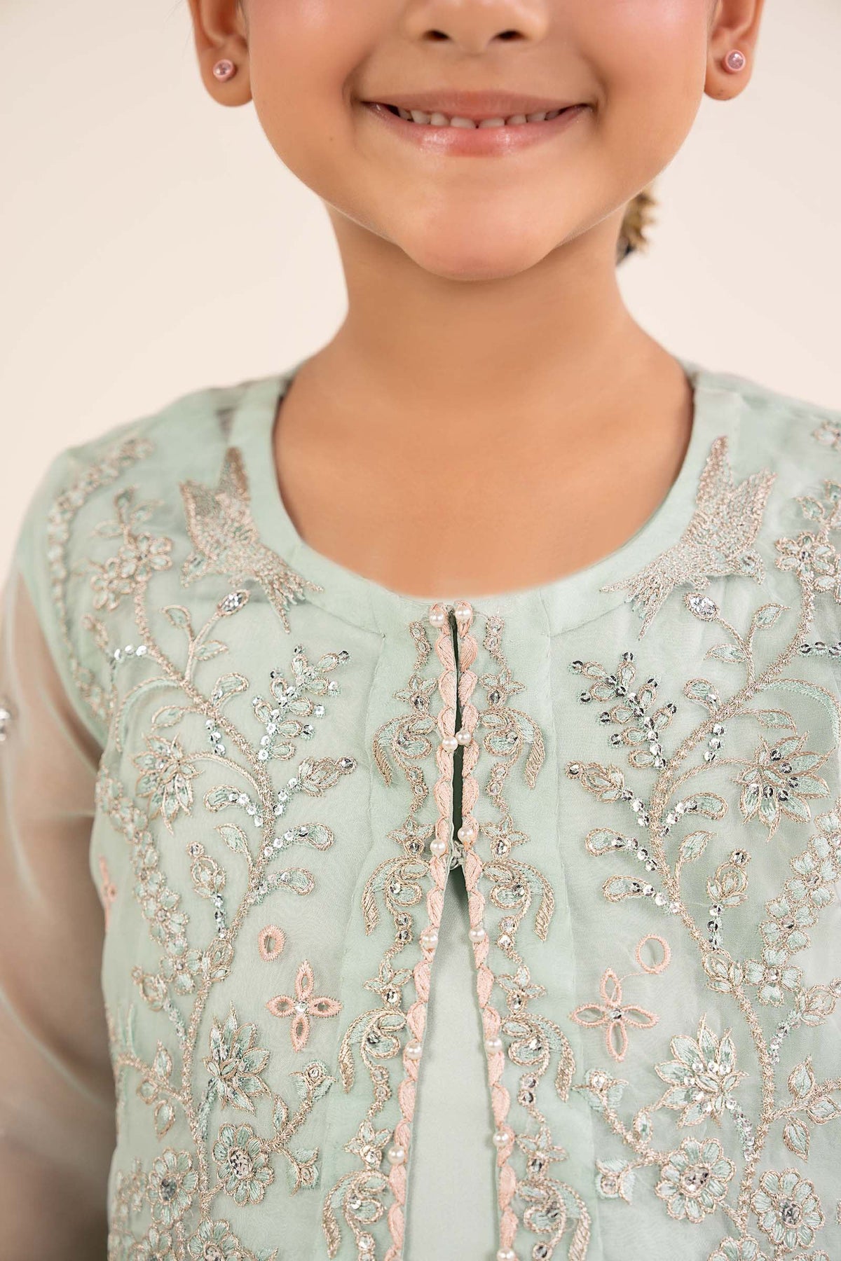 kids-clothes-mks-ea26-20-light-blue by Maria B Kids - Designer Dress  - Type : KidsClothes - Available at Libayah - 100% Original 