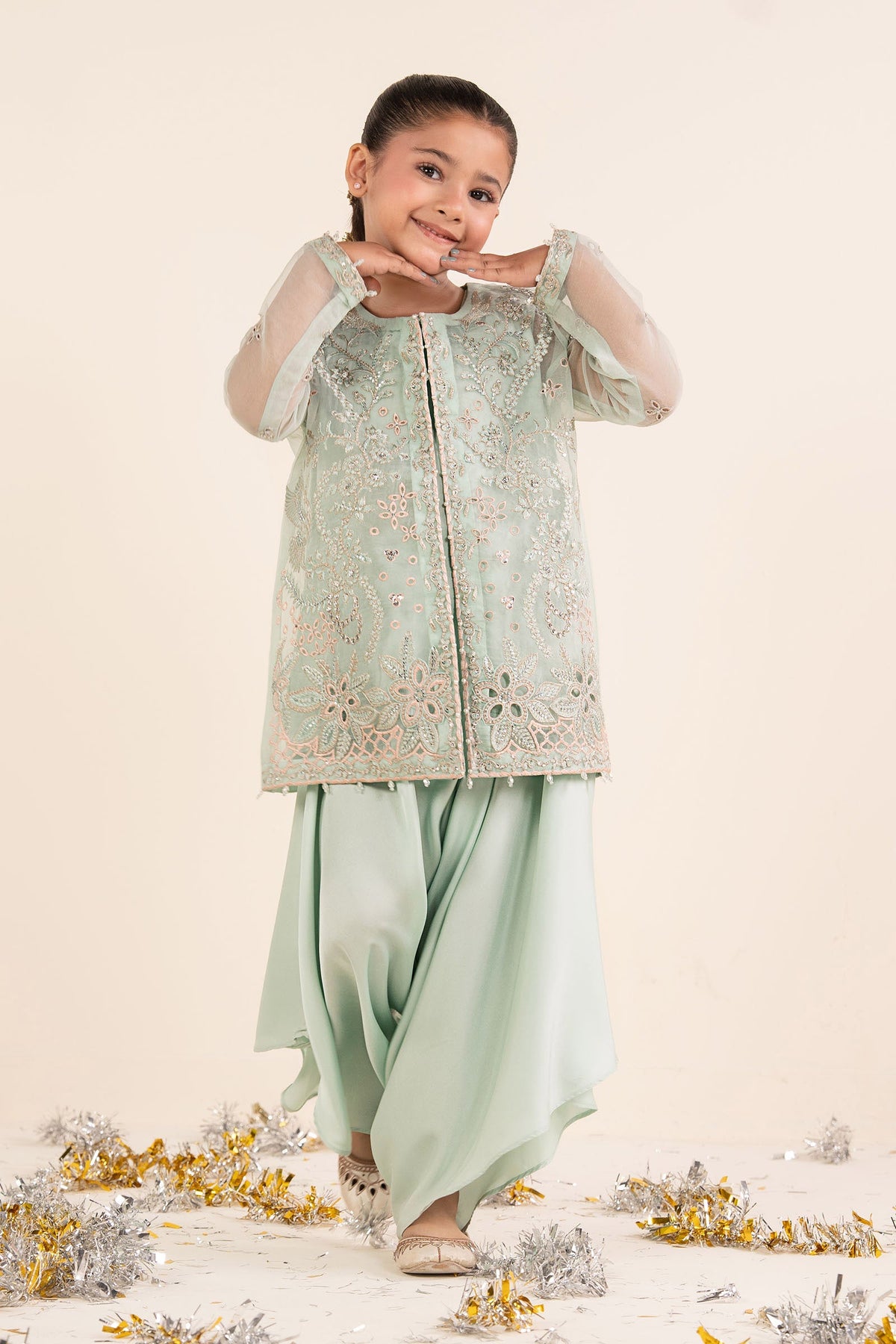 kids-clothes-mks-ea26-20-light-blue by Maria B Kids - Designer Dress  - Type : KidsClothes - Available at Libayah - 100% Original 