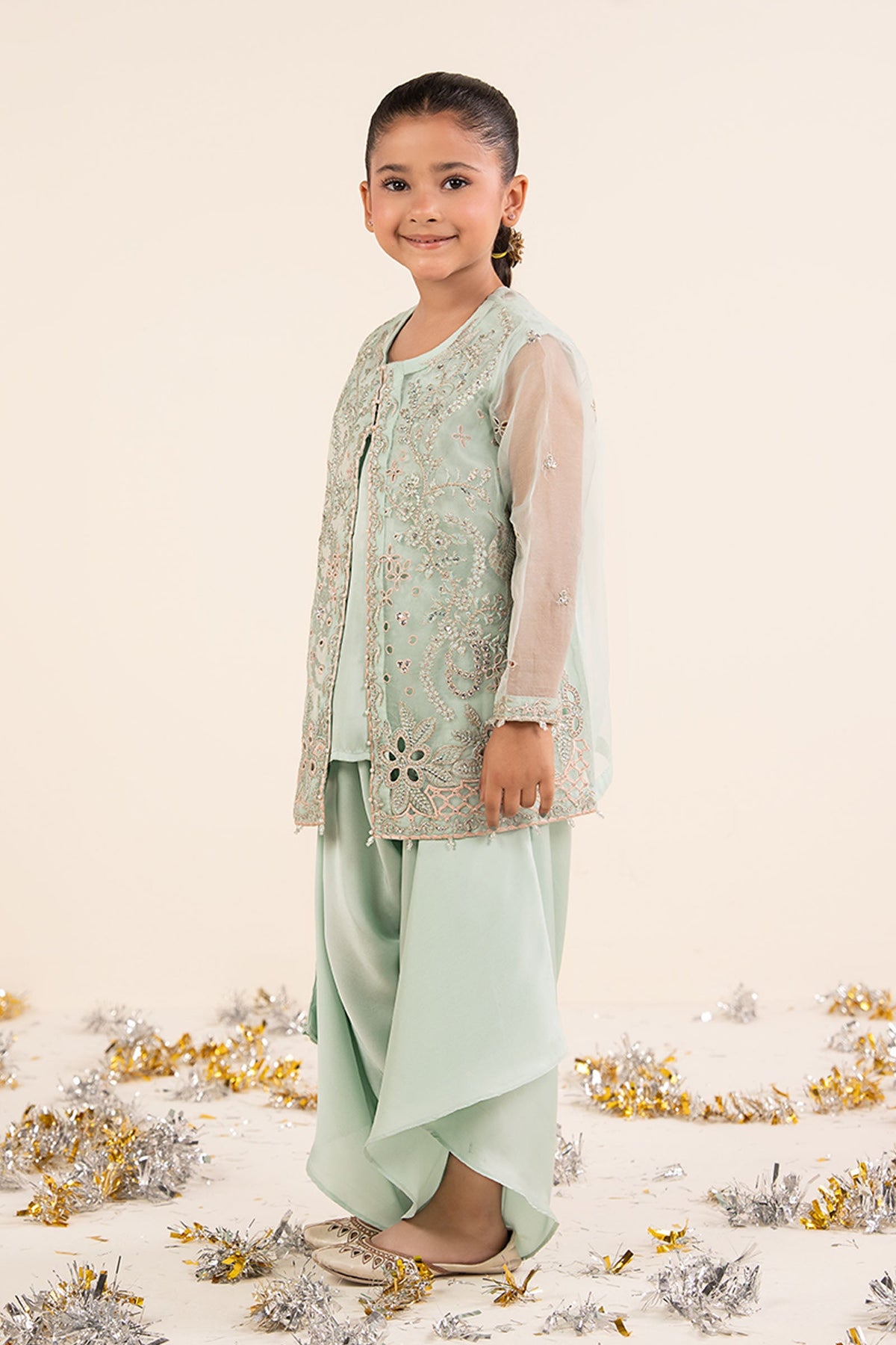 kids-clothes-mks-ea26-20-light-blue by Maria B Kids - Designer Dress  - Type : KidsClothes - Available at Libayah - 100% Original 