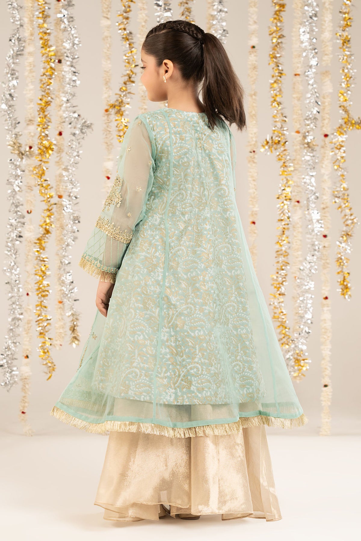 kids-clothes-mks-ef22-20r1-blue by Maria B Kids - Designer Dress  - Type : KidsClothes - Available at Libayah - 100% Original 