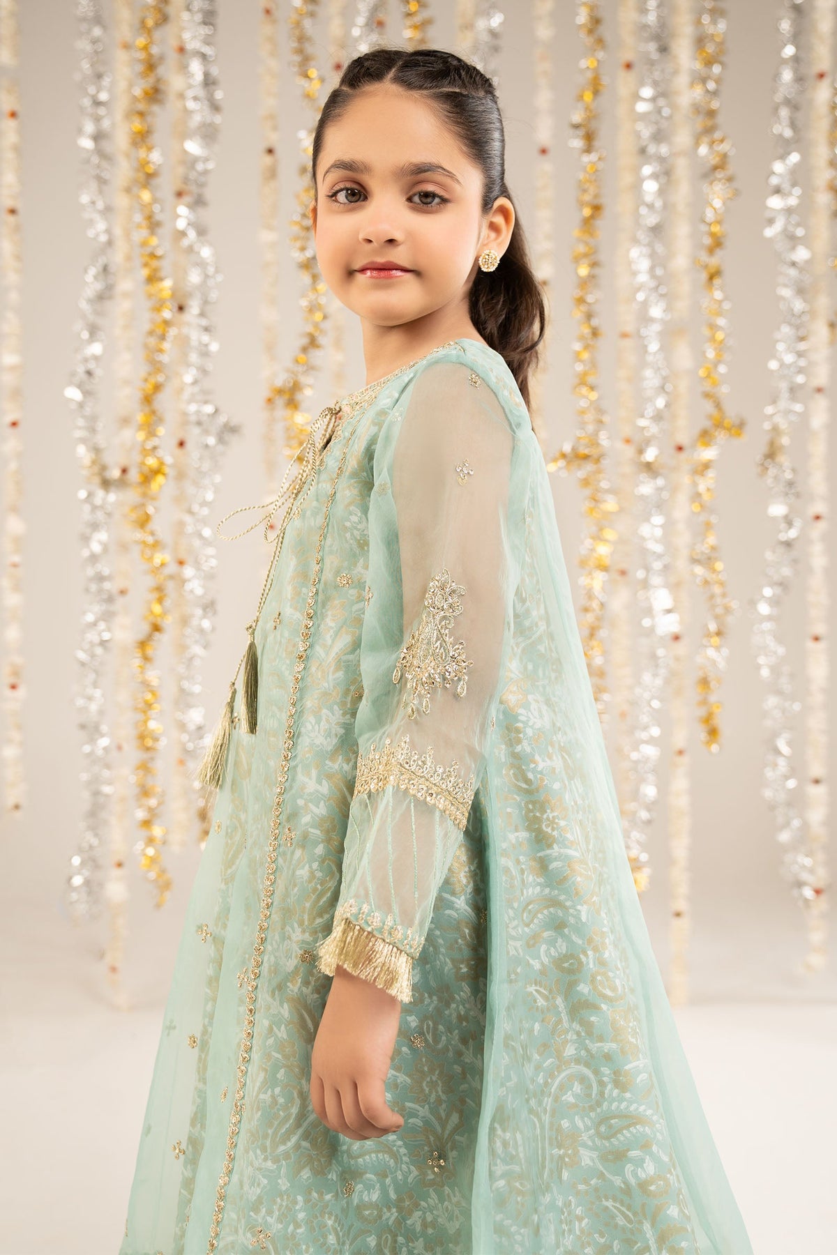 kids-clothes-mks-ef22-20r1-blue by Maria B Kids - Designer Dress  - Type : KidsClothes - Available at Libayah - 100% Original 