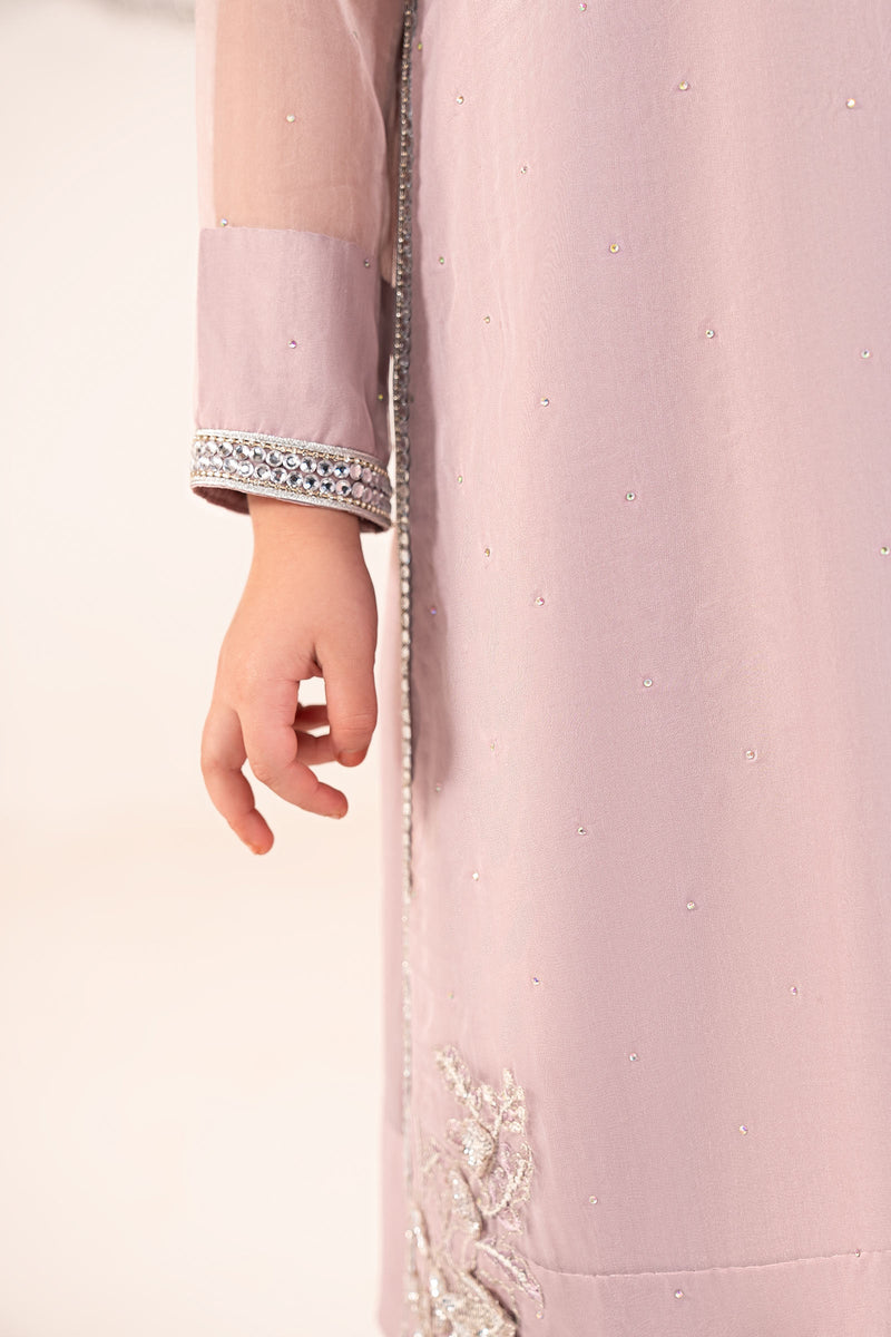 kids-clothes-mks-ef26-08-lilac by Maria B Kids - Designer Dress  - Type : KidsClothes - Available at Libayah - 100% Original 