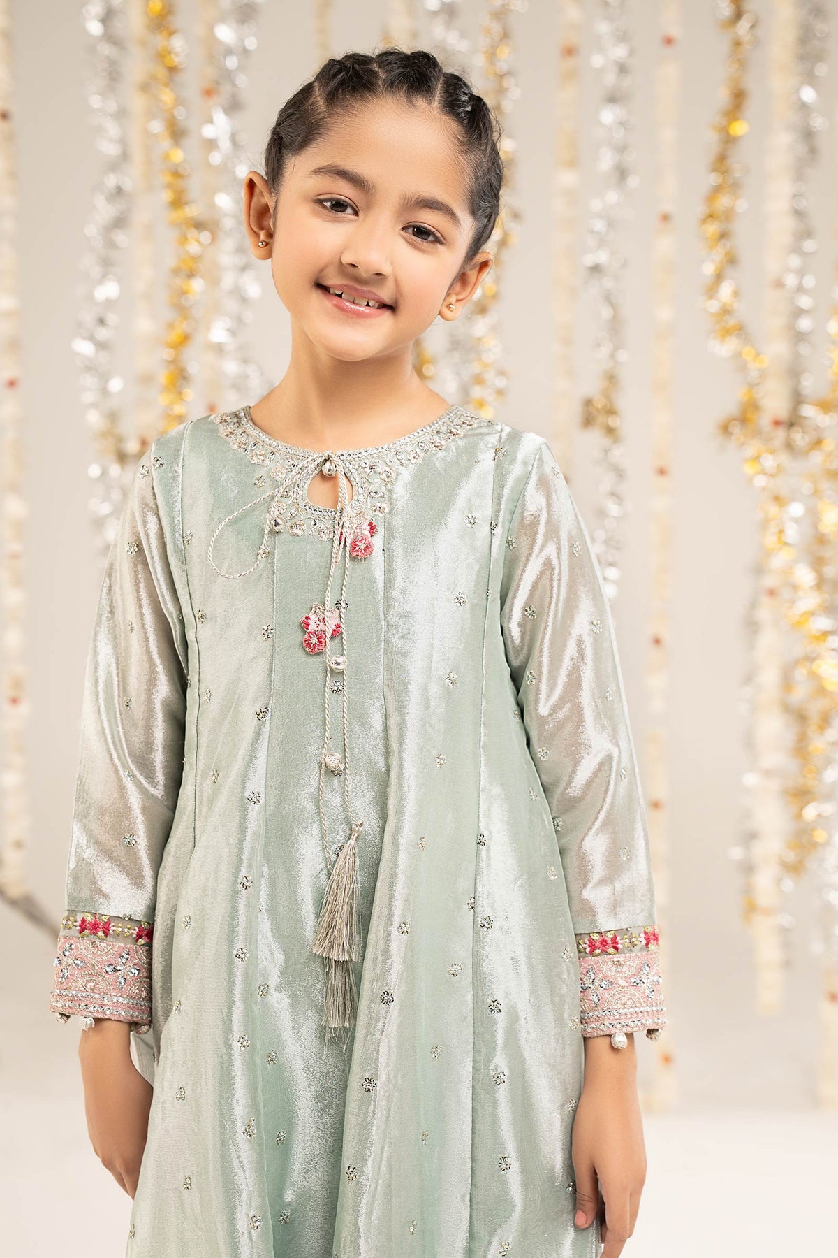 kids-clothes-mks-ef26-12-blue by Maria B Kids - Designer Dress  - Type : KidsClothes - Available at Libayah - 100% Original 