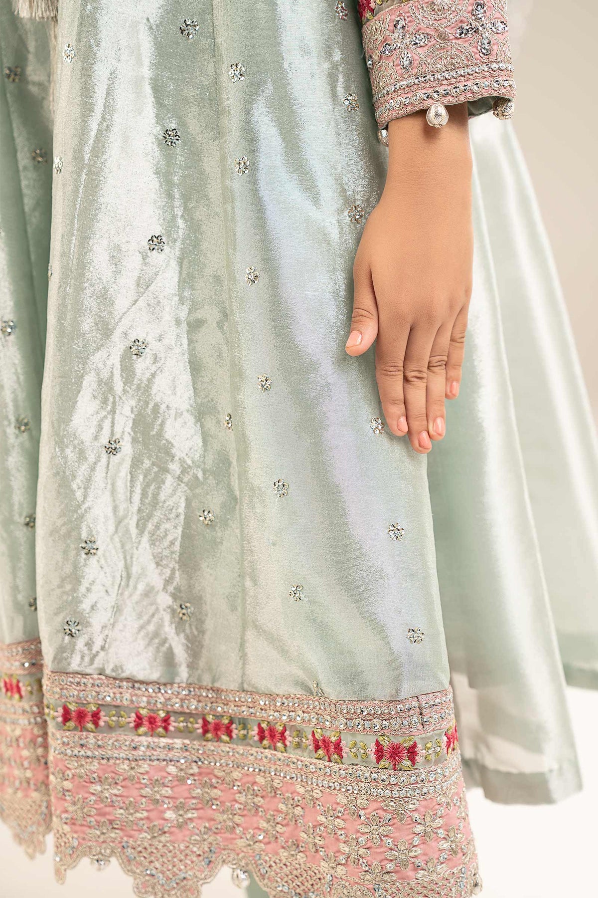 kids-clothes-mks-ef26-12-blue by Maria B Kids - Designer Dress  - Type : KidsClothes - Available at Libayah - 100% Original 