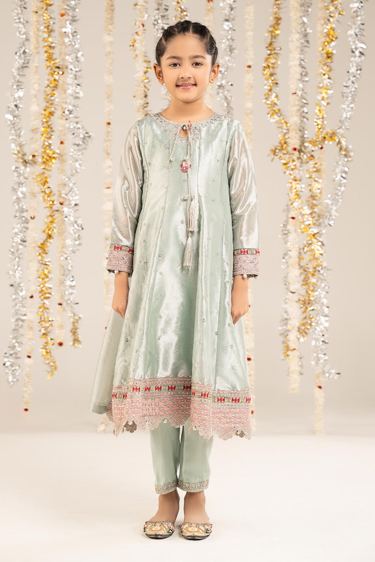 kids-clothes-mks-ef26-12-blue by Maria B Kids - Designer Dress  - Type : KidsClothes - Available at Libayah - 100% Original 
