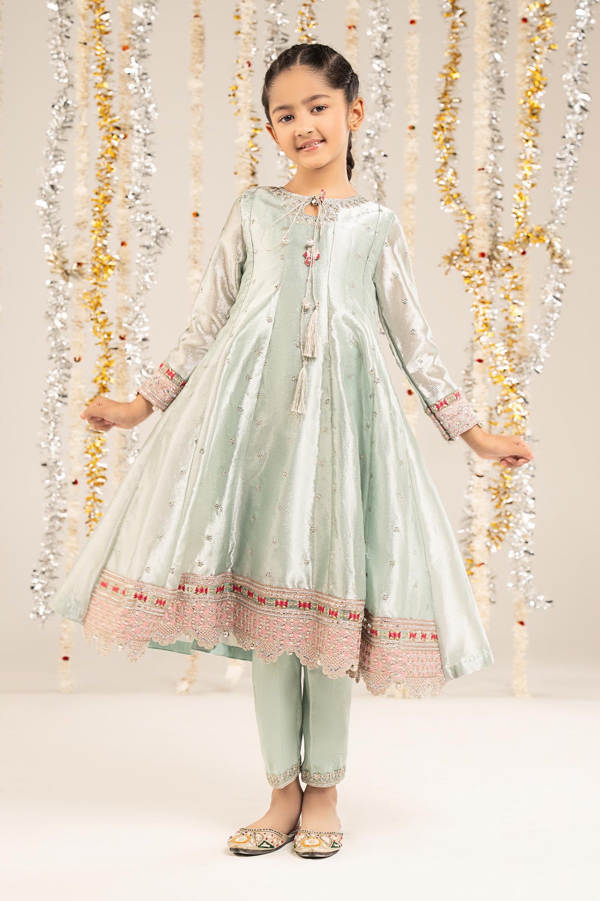 kids-clothes-mks-ef26-12-blue by Maria B Kids - Designer Dress  - Type : KidsClothes - Available at Libayah - 100% Original 