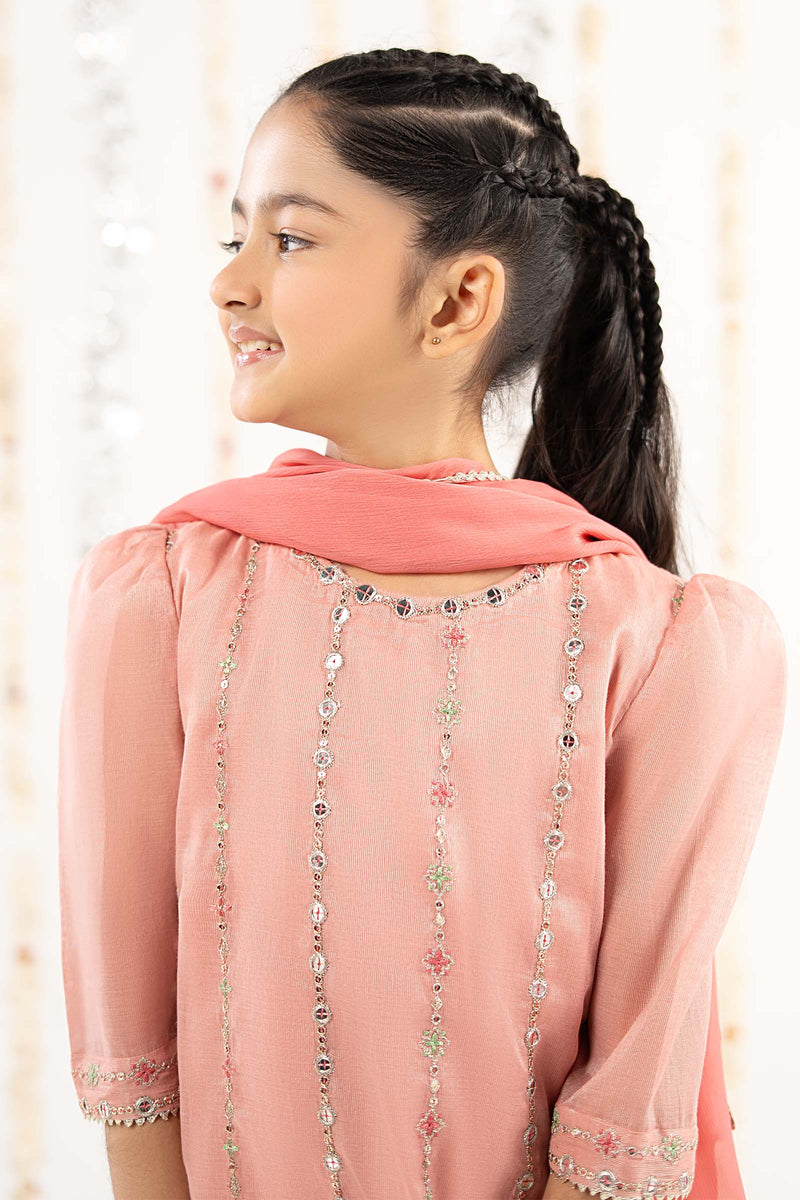 kids-clothes-mks-ef26-17-pink by Maria B Kids - Designer Dress  - Type : KidsClothes - Available at Libayah - 100% Original 