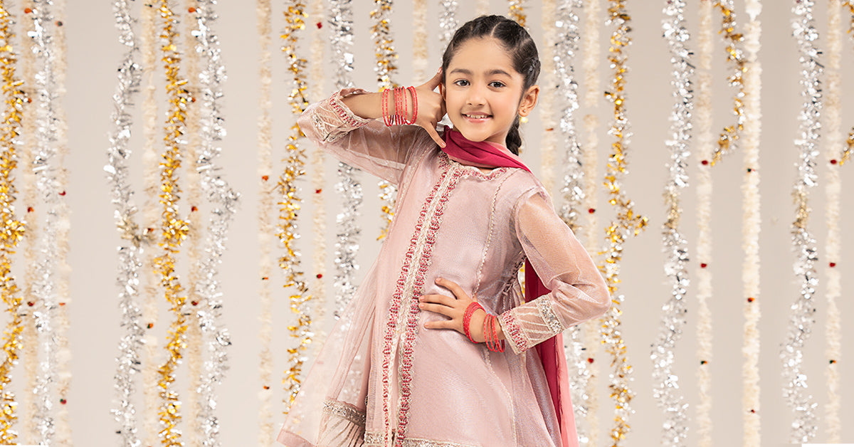 kids-clothes-mks-ef26-24-lilac by Maria B Kids - Designer Dress  - Type : KidsClothes - Available at Libayah - 100% Original 