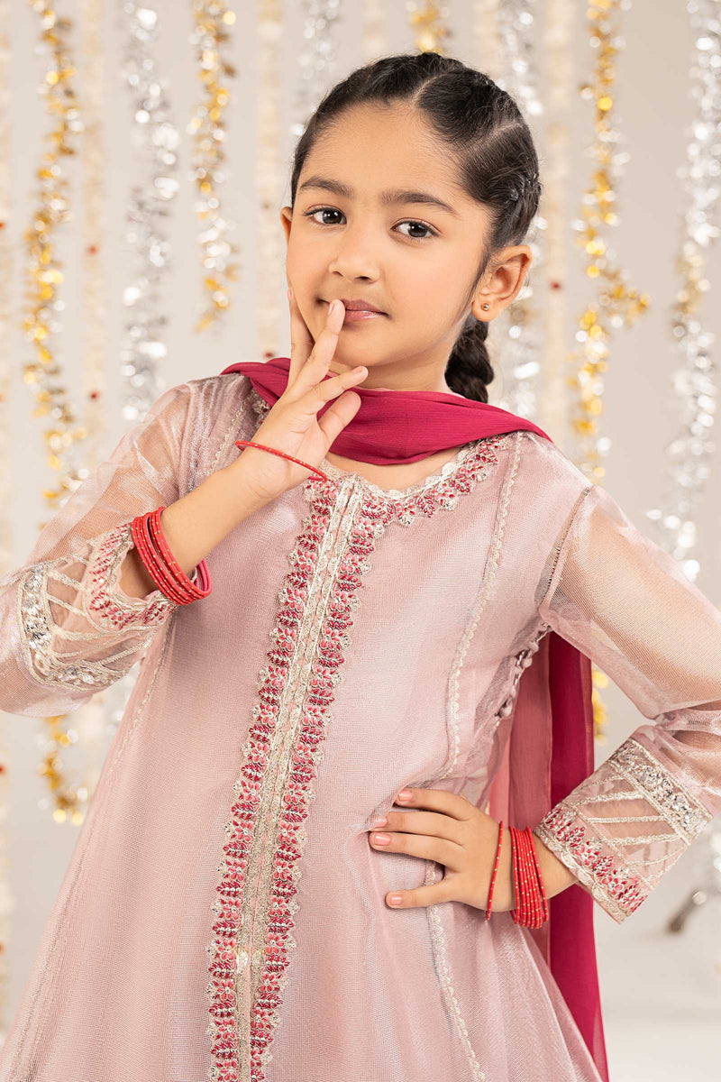 kids-clothes-mks-ef26-24-lilac by Maria B Kids - Designer Dress  - Type : KidsClothes - Available at Libayah - 100% Original 