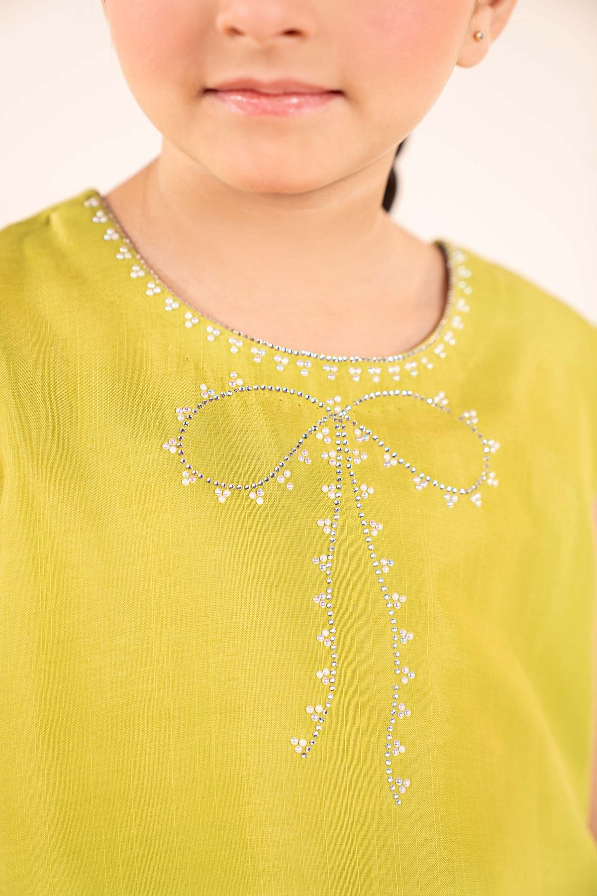kids-clothes-mks-ef26-26-green by Maria B Kids - Designer Dress  - Type : KidsClothes - Available at Libayah - 100% Original 