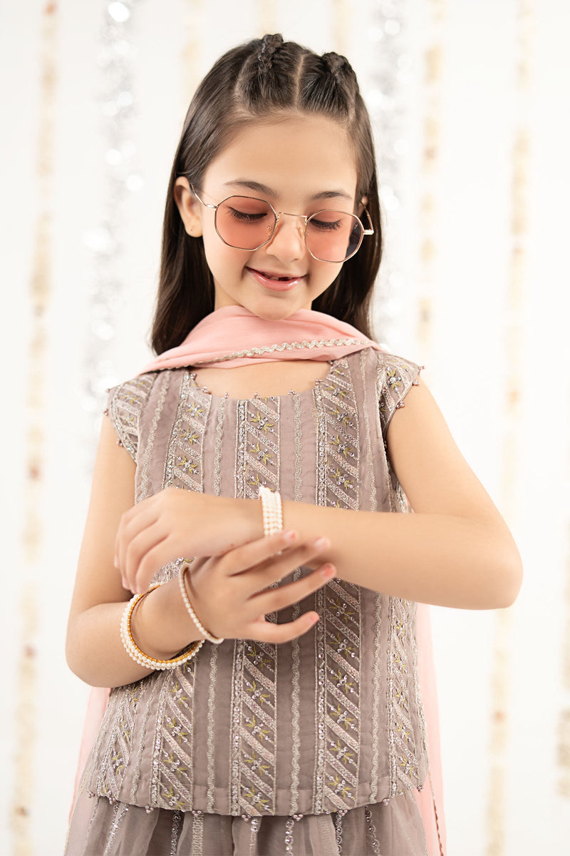 kids-clothes-mks-ef26-34-lilac by Maria B Kids - Designer Dress  - Type : KidsClothes - Available at Libayah - 100% Original 