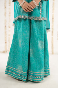 kids-clothes-mks-ef26-45-ferozi by Maria B Kids - Designer Dress  - Type : KidsClothes - Available at Libayah - 100% Original 