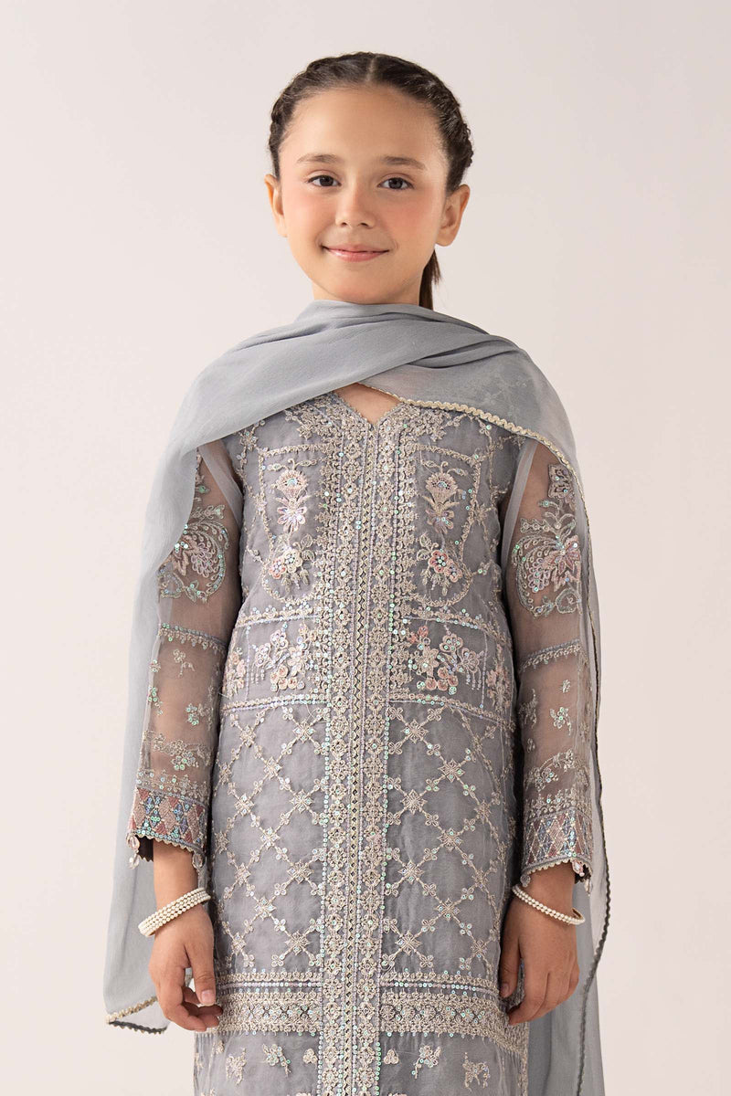 kids-clothes-mks-ef26-48-blue by Maria B Kids - Designer Dress  - Type : KidsClothes - Available at Libayah - 100% Original 
