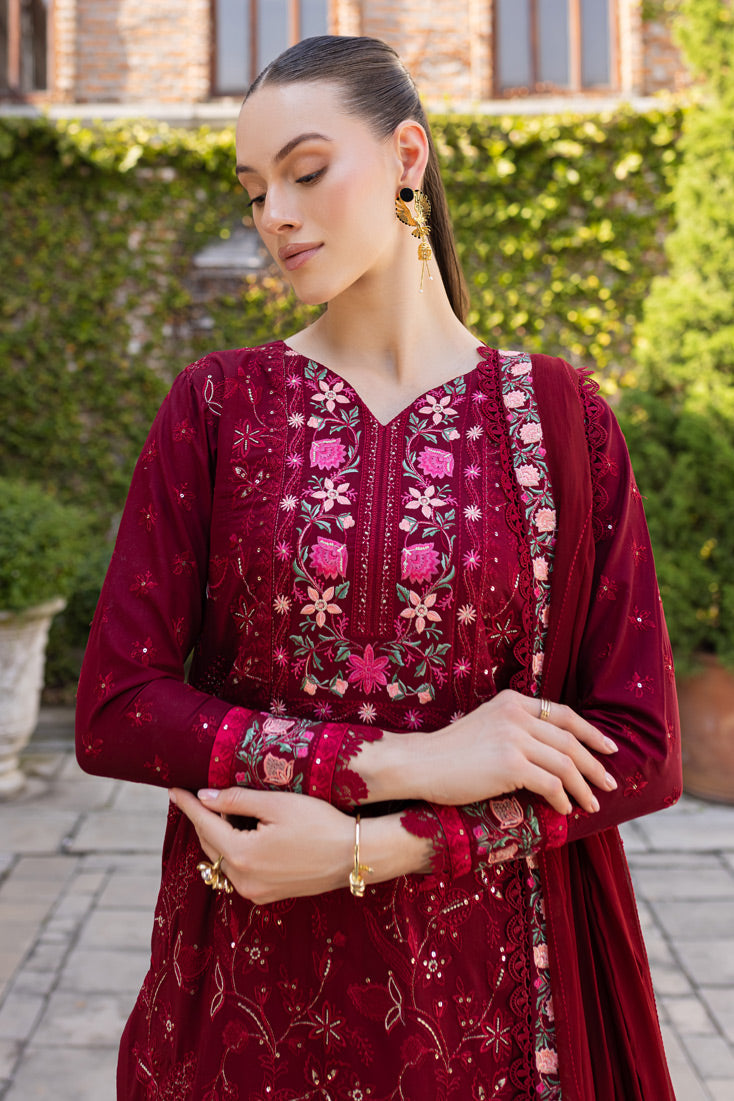 Marjjan | Ruhi Lawn | MLL-03 A by Marjjan - Designer Dress - Type: Ladies Clothes - Available at Libayah - 100% Original