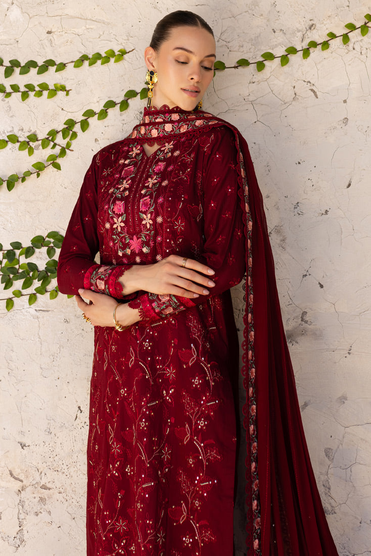 Marjjan | Ruhi Lawn | MLL-03 A by Marjjan - Designer Dress - Type: Ladies Clothes - Available at Libayah - 100% Original