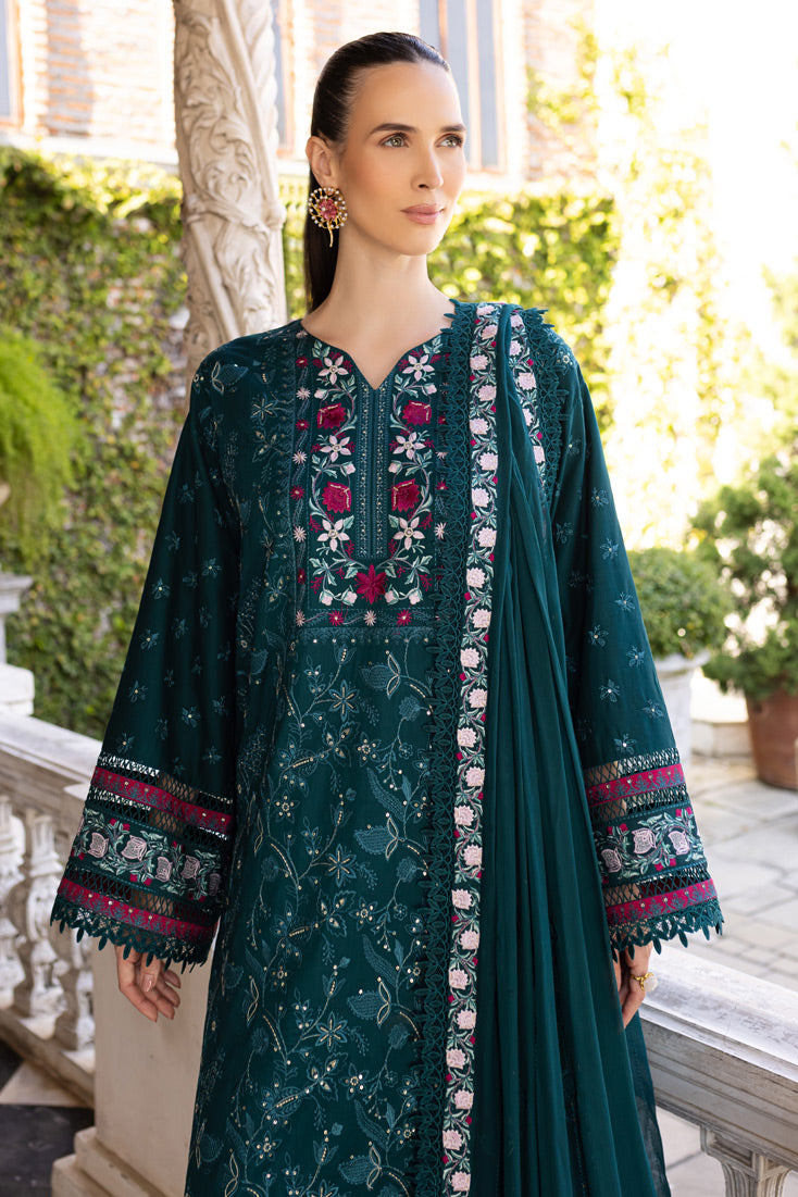 Marjjan | Ruhi Lawn | MLL-03 B ( by Marjjan - Designer Dress - Type: Ladies Clothes - Available at Libayah - 100% Original
