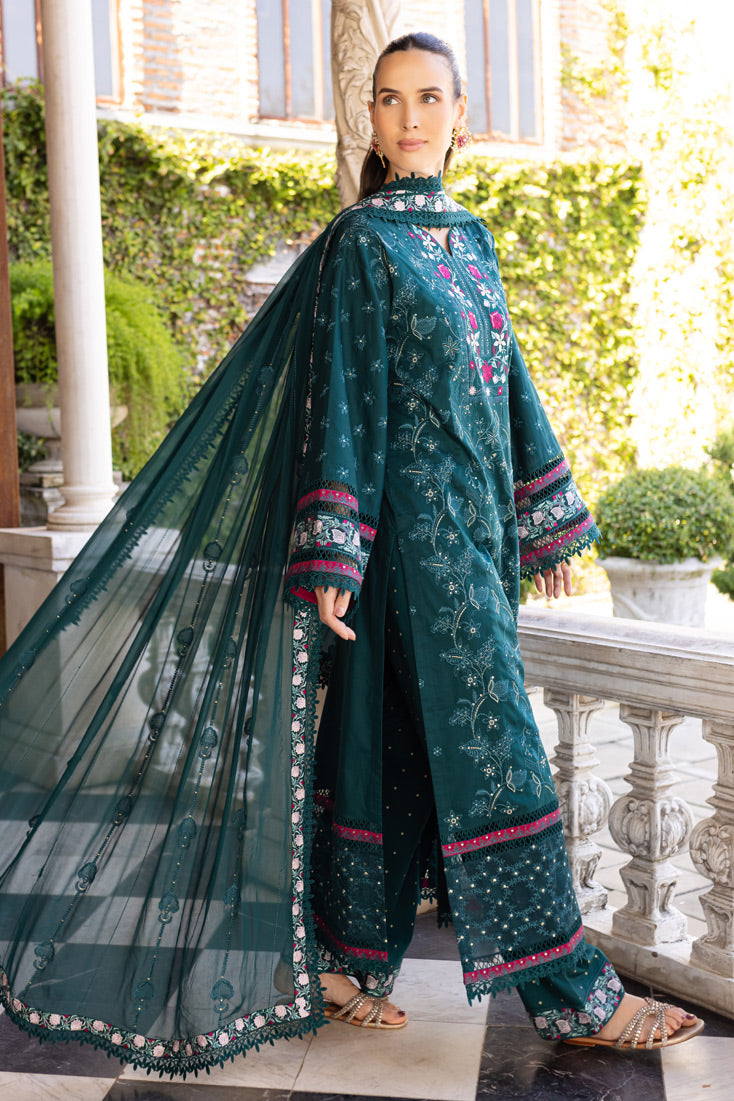Marjjan | Ruhi Lawn | MLL-03 B ( by Marjjan - Designer Dress - Type: Ladies Clothes - Available at Libayah - 100% Original