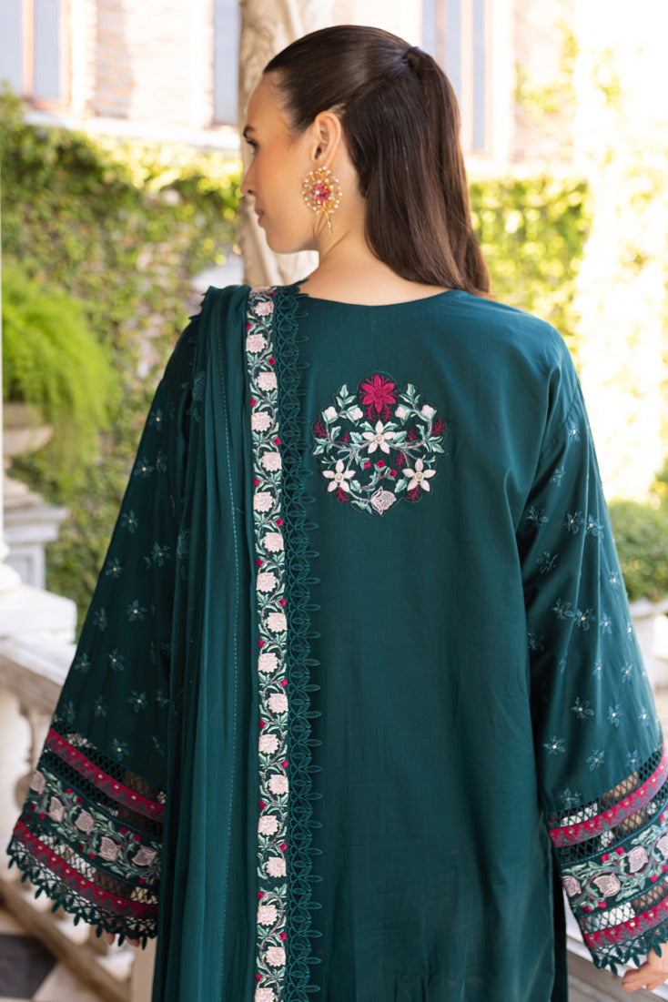 Marjjan | Ruhi Lawn | MLL-03 B ( by Marjjan - Designer Dress - Type: Ladies Clothes - Available at Libayah - 100% Original