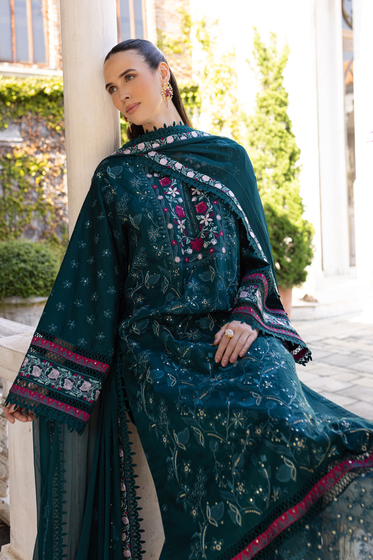 Marjjan | Ruhi Lawn | MLL-03 B ( by Marjjan - Designer Dress - Type: Ladies Clothes - Available at Libayah - 100% Original