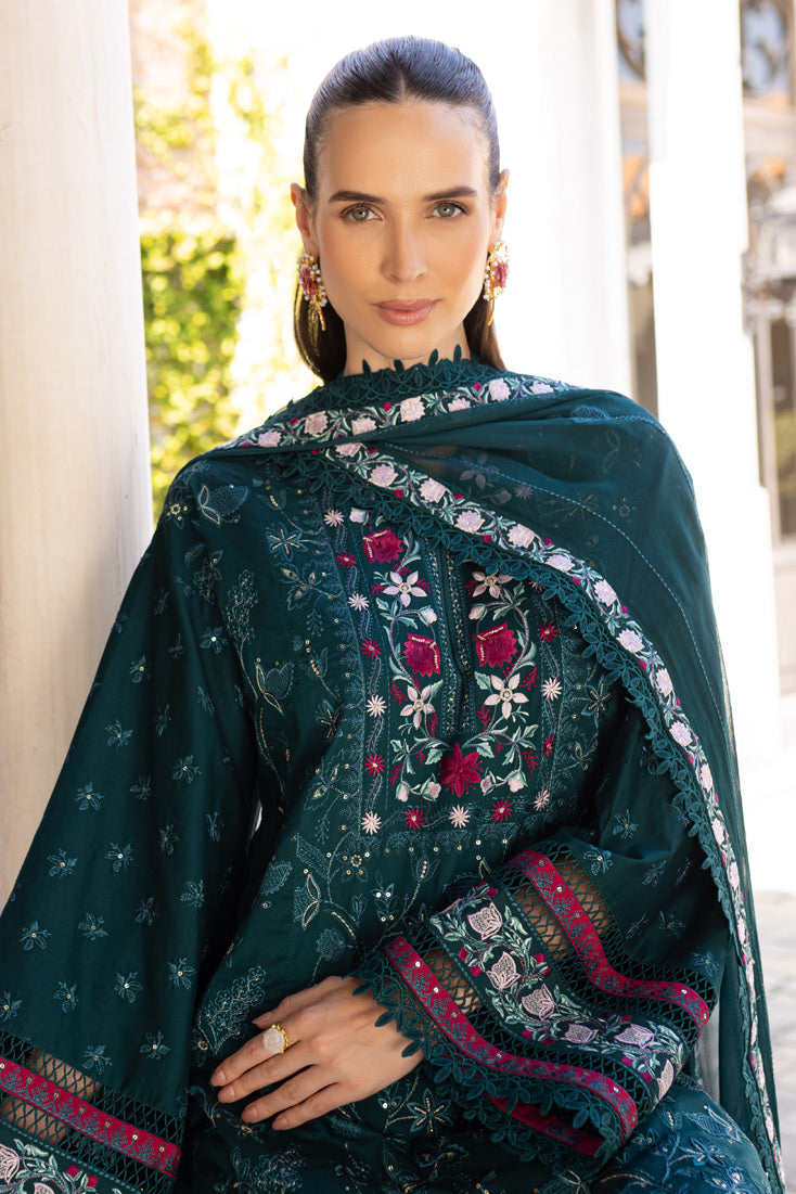 Marjjan | Ruhi Lawn | MLL-03 B ( by Marjjan - Designer Dress - Type: Ladies Clothes - Available at Libayah - 100% Original