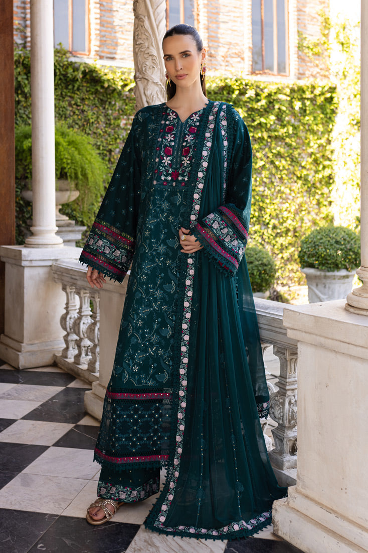 Marjjan | Ruhi Lawn | MLL-03 B ( by Marjjan - Designer Dress - Type: Ladies Clothes - Available at Libayah - 100% Original